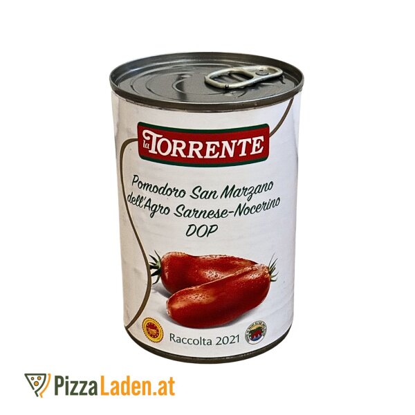 La Torrente Pomodoro San Marzano Dell’Agro Sarnese Nocerino DOP "Raccolta 2021" - 400g aus Italien