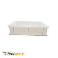 Pizzaballenbox Set - 2x Box + 1x Deckel, 40x30x10 cm, weiß