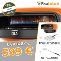 Everdure KILN S Pizzaofen Starterset Terracotta - Ofen,...