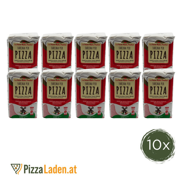 Farina per Pizza Tipo 00 - Sparset 10 x 1 kg